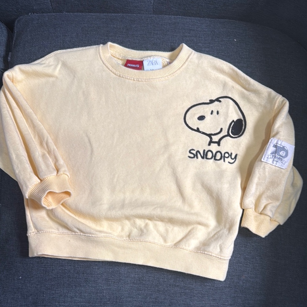 Zara Snoopy Graphic Sweatshirt